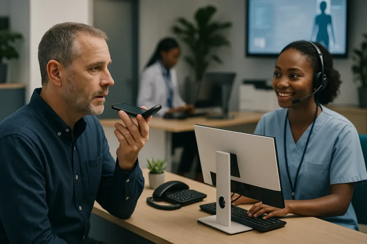 Center of Excellence and Supplier Orchestration for Health System Voice AI