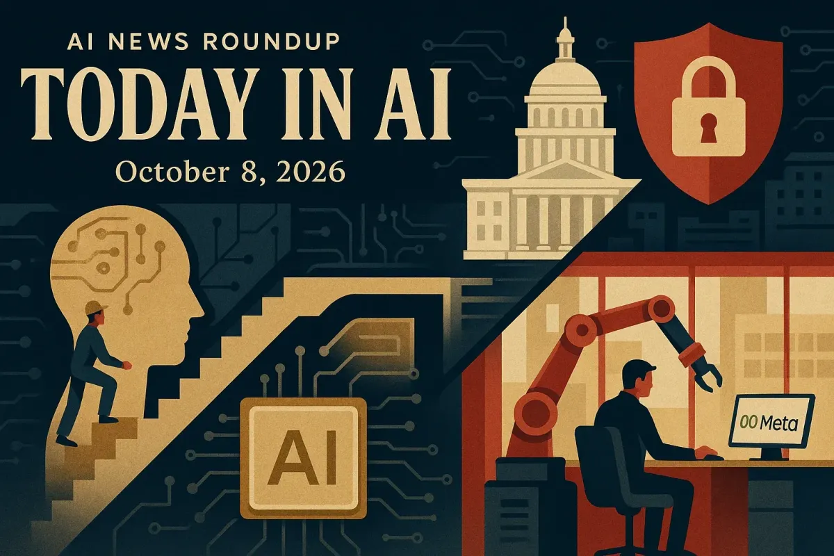 AI News Roundup for October 8, 2026: Today’s Biggest AI, Policy and Market Updates