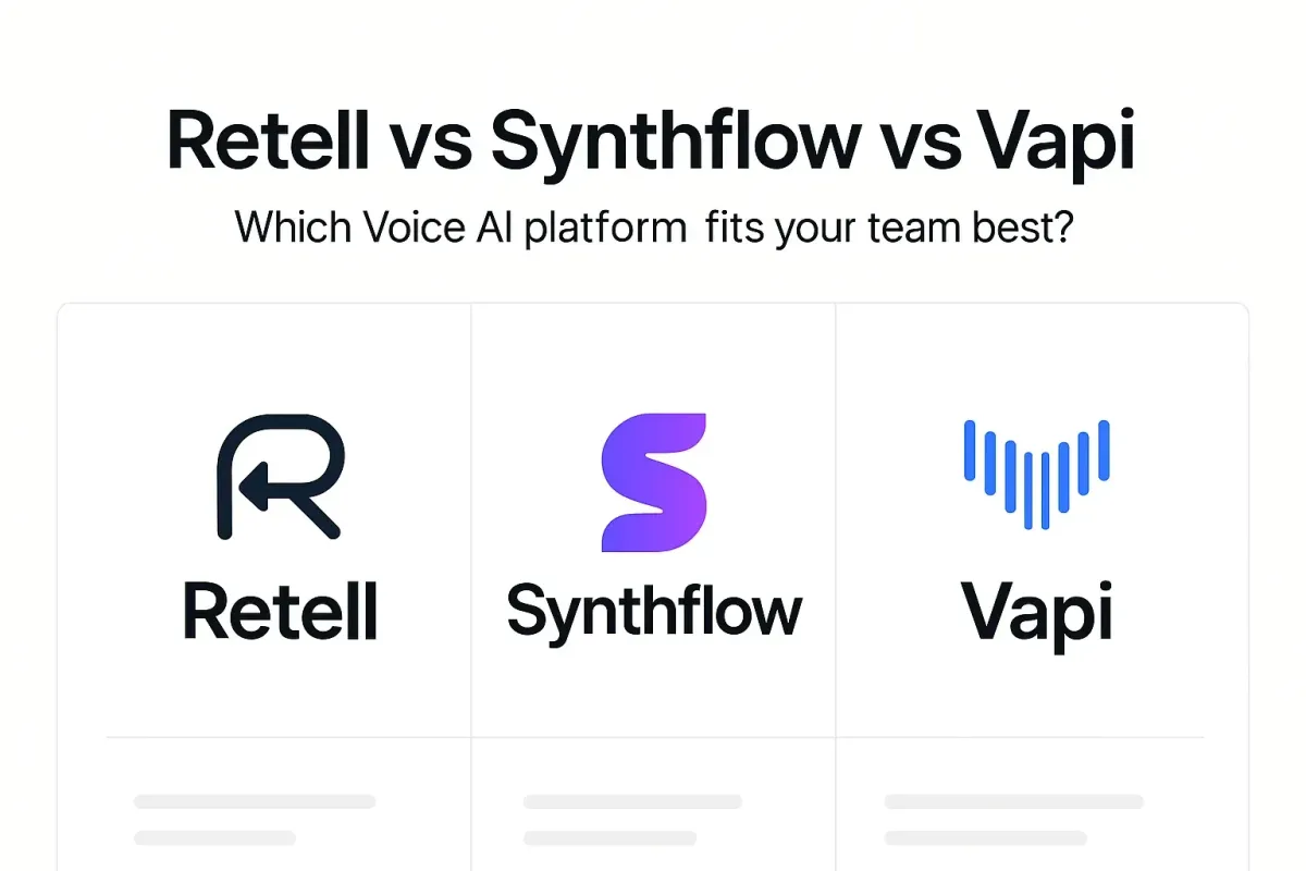 Buyer Guide — Procuring Voice AI Platforms in 2026: Retell, Vapi, Synthflow, plus STT/TTS and Telephony partners