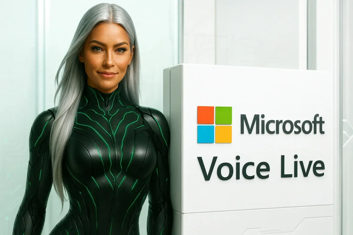 Sasha with Microsoft Voice Live in a Peak Demand Voice AI system profile illustrating Realtime voice API