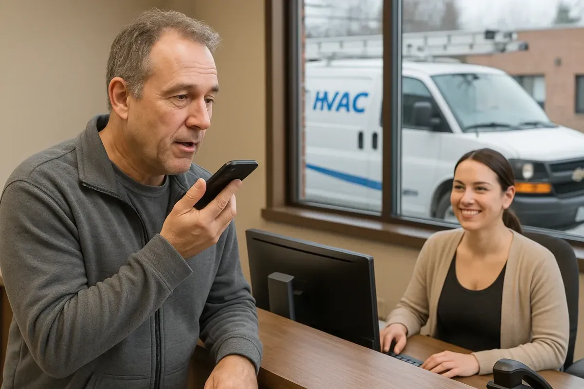 AI Receptionists for HVAC Companies in Canada: Seasonal Call Spikes and Scheduling