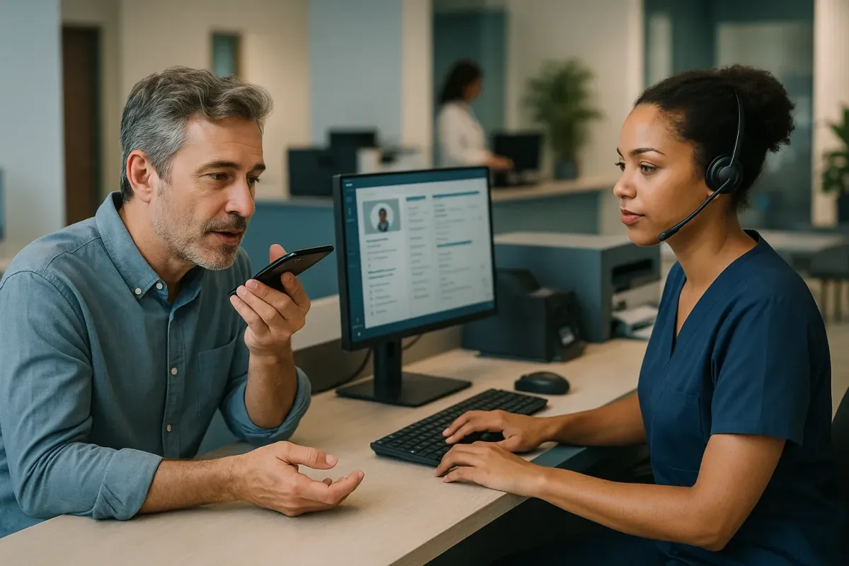 Patient Identity, Consent and Data Linkage for Cross‑Channel Voice AI