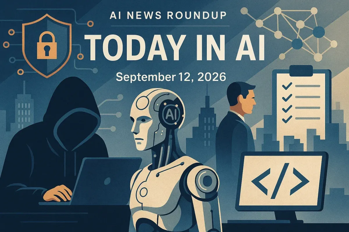 AI News Roundup for September 12, 2026: Today’s Biggest AI, Policy and Market Updates