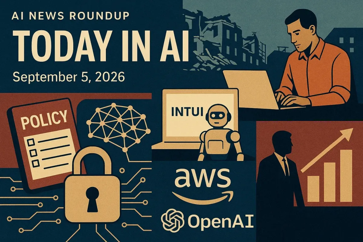 AI News Roundup for September 5, 2026: Today’s Biggest AI, Policy and Market Updates