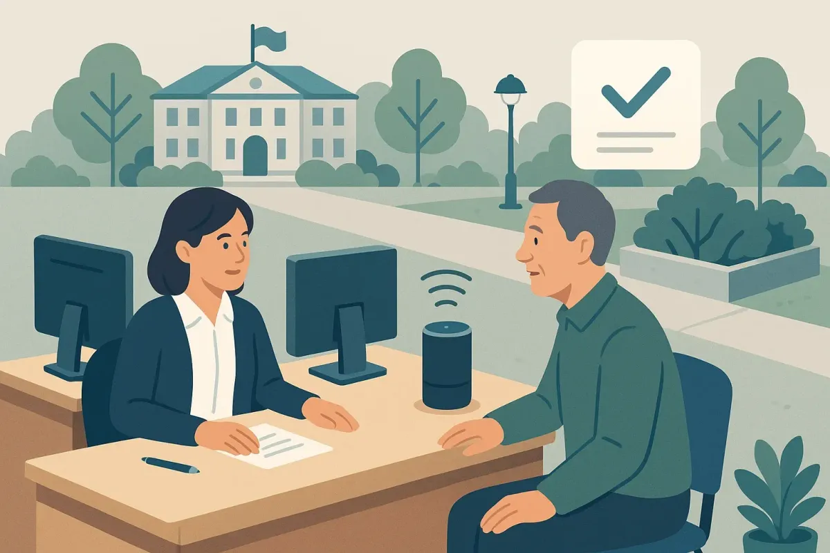 Designing Accessible Municipal Voice AI Services
