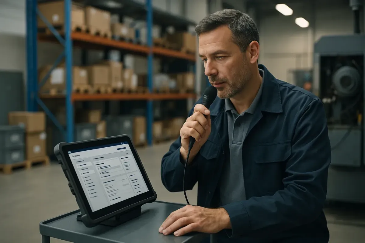 Customer service hero illustrating Voice AI governance manufacturing