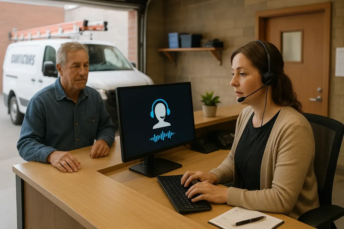 AI Receptionists for Canadian Home Service Companies: What They Can Actually Handle