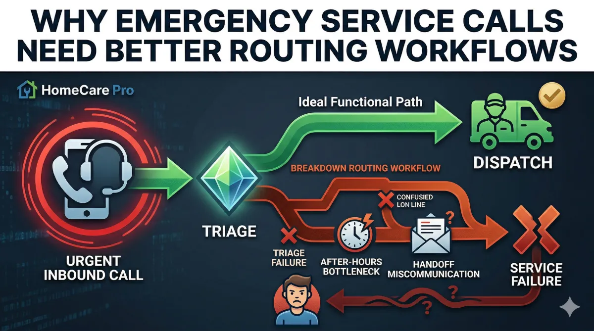 Why Emergency Service Calls Need Better Routing Workflows