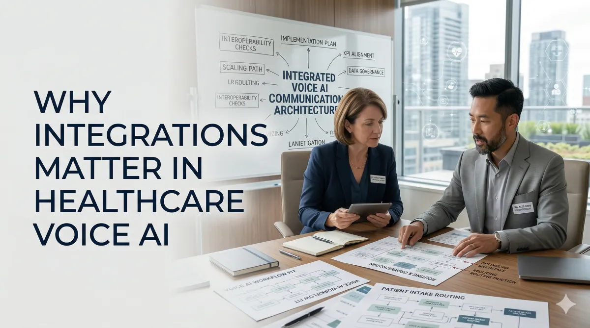 Why Integrations Matter in Healthcare Voice AI