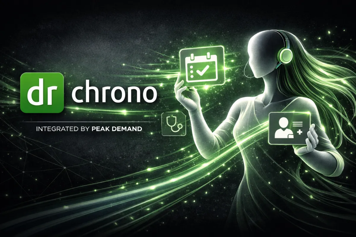 Voice AI integration with DrChrono for scheduling intake and patient access workflows