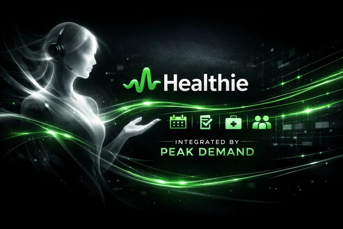 Voice AI integration with Healthie for scheduling intake and patient communication workflows