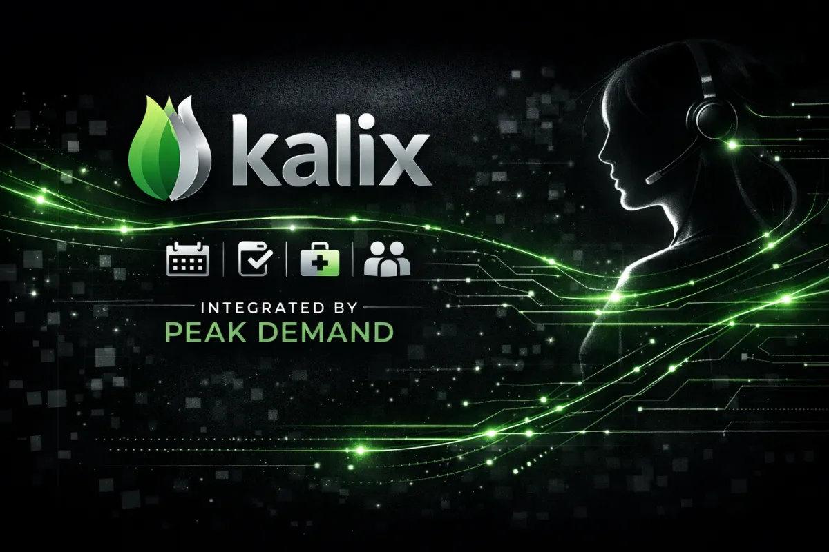 Voice AI integration with Kalix for scheduling intake and clinic communication workflows