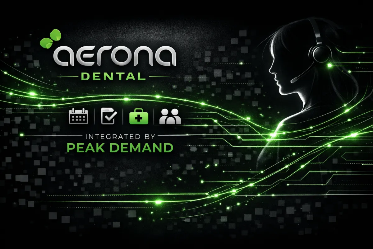 Voice AI Integration with Aerona for Scheduling, New Patient Calls, and Dental Practice Communication Workflows