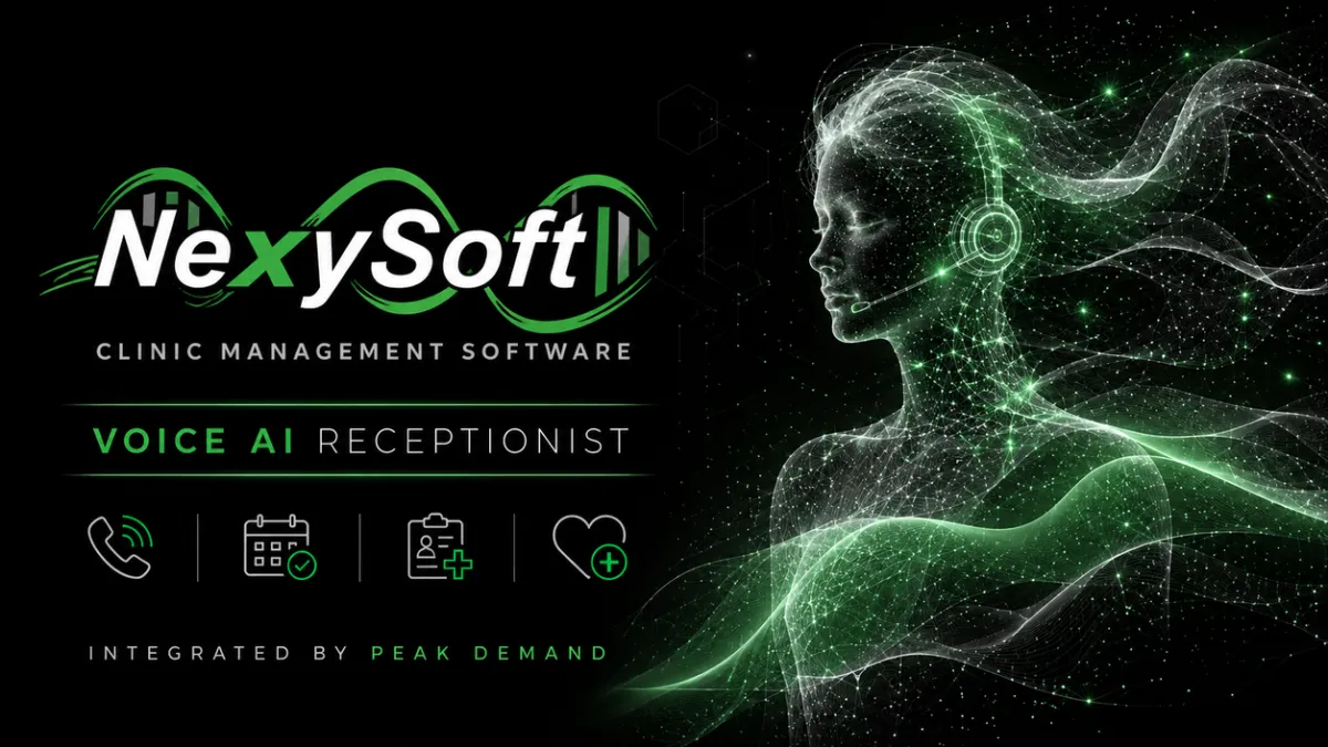 Voice AI integration with NexySoft for chiropractic scheduling SOAP notes new patient intake billing routing and front-desk workflows.