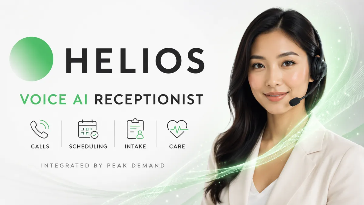 Voice AI Integration with Helios Software for FHIR Clinical Data, Patient Access, Healthcare Automation, and Interoperability Workflows