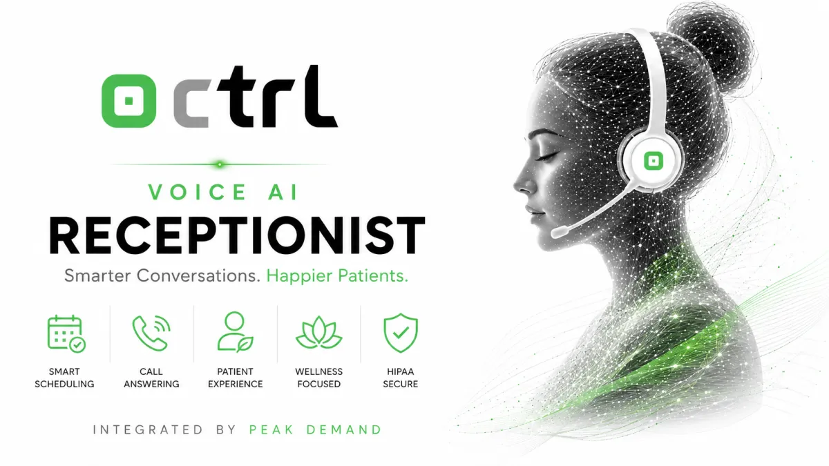 Voice AI integration with CTRL Clinic for healthcare clinic ERP EMR scheduling billing inventory confirmations and operations workflows.