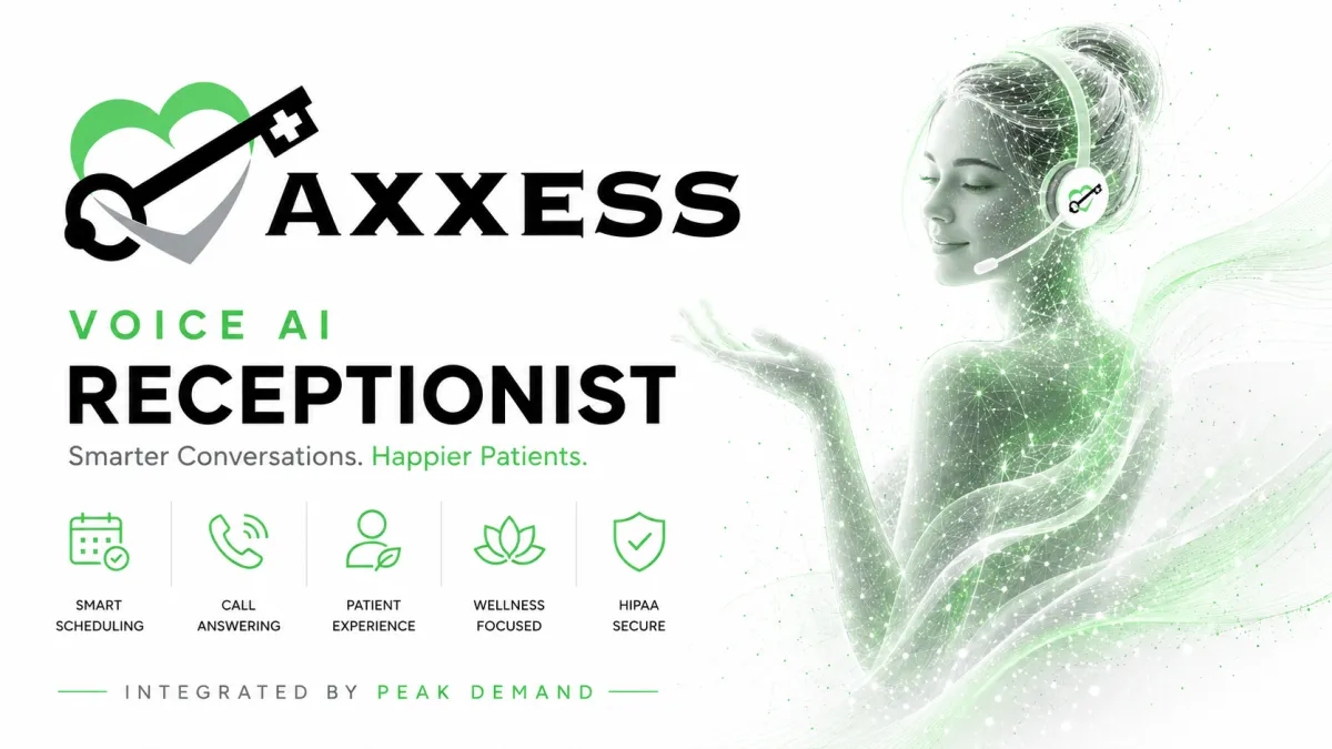 Voice AI integration with Axxess for home health, home care, hospice, palliative care, intake, scheduling, mobile documentation, billing, RCM, QA, and healthcare-at-home workflow automation