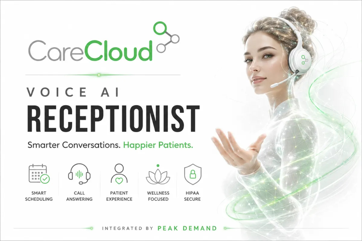 Voice AI Integration with CareCloud for EHR, Practice Management, RCM, Patient Experience, Scheduling, Billing, API Workflows, and Medical Practice Automation