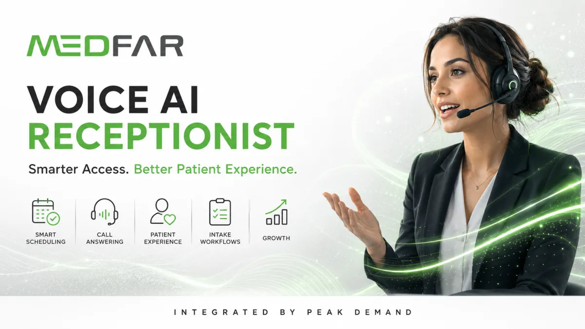 Voice AI Integration with MEDFAR MYLE for Canadian EMR, Scheduling, Intake, Patient Communication, Clinical Workflows, Billing, Referrals, and Clinic Automation