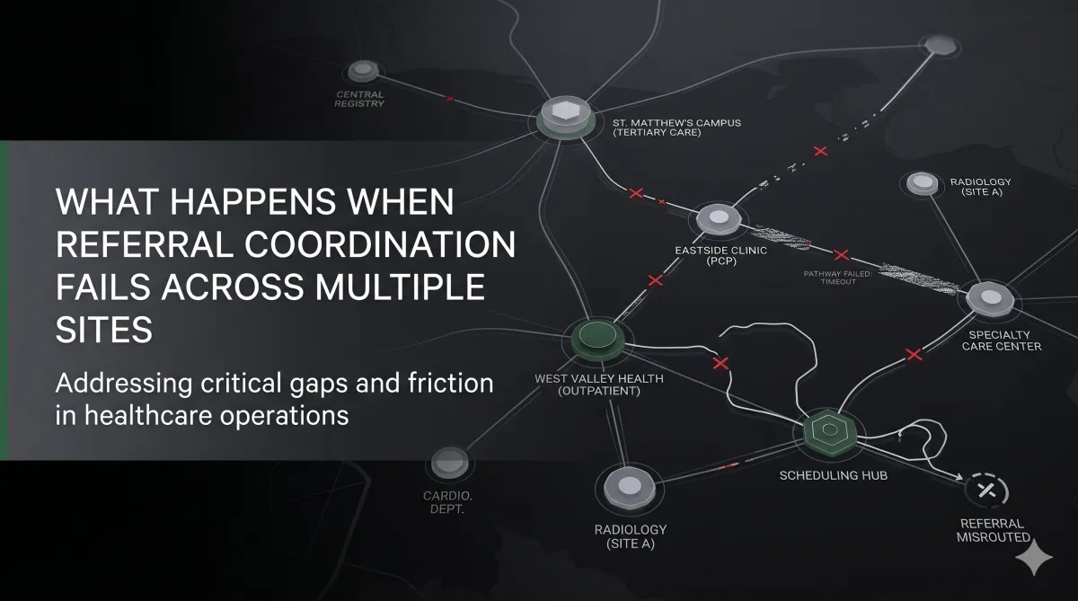 What Happens When Referral Coordination Fails Across Multiple Sites