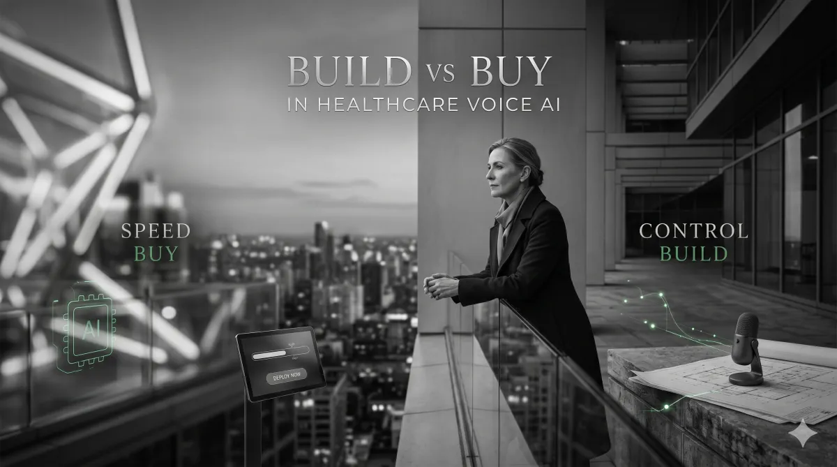 Build vs Buy in Healthcare Voice AI
