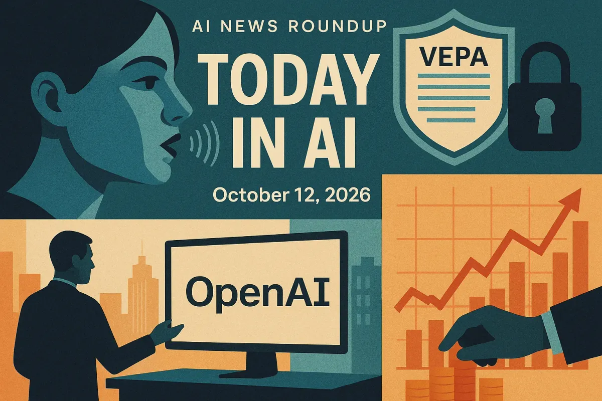 AI News Brief for October 12, 2026: These execs think voice AI hasn t reached its ChatGPT moment yet | TechCrunch