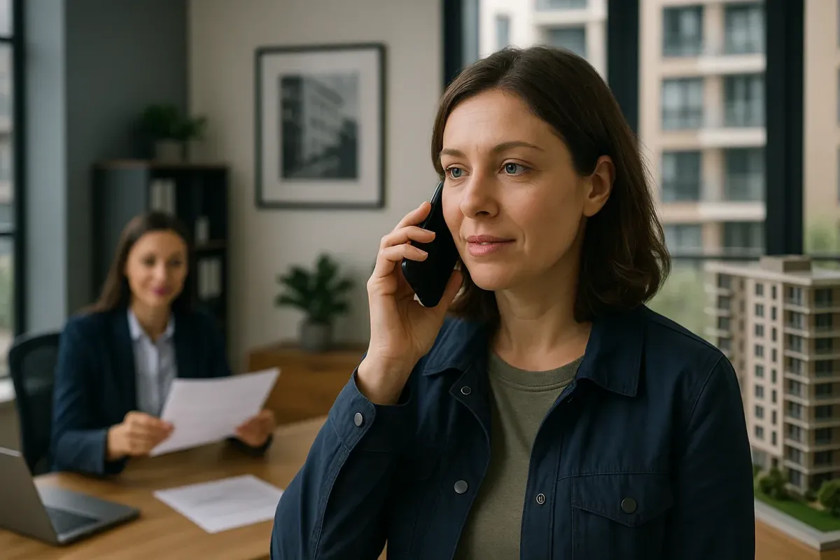 Customer service hero illustrating voice AI property management