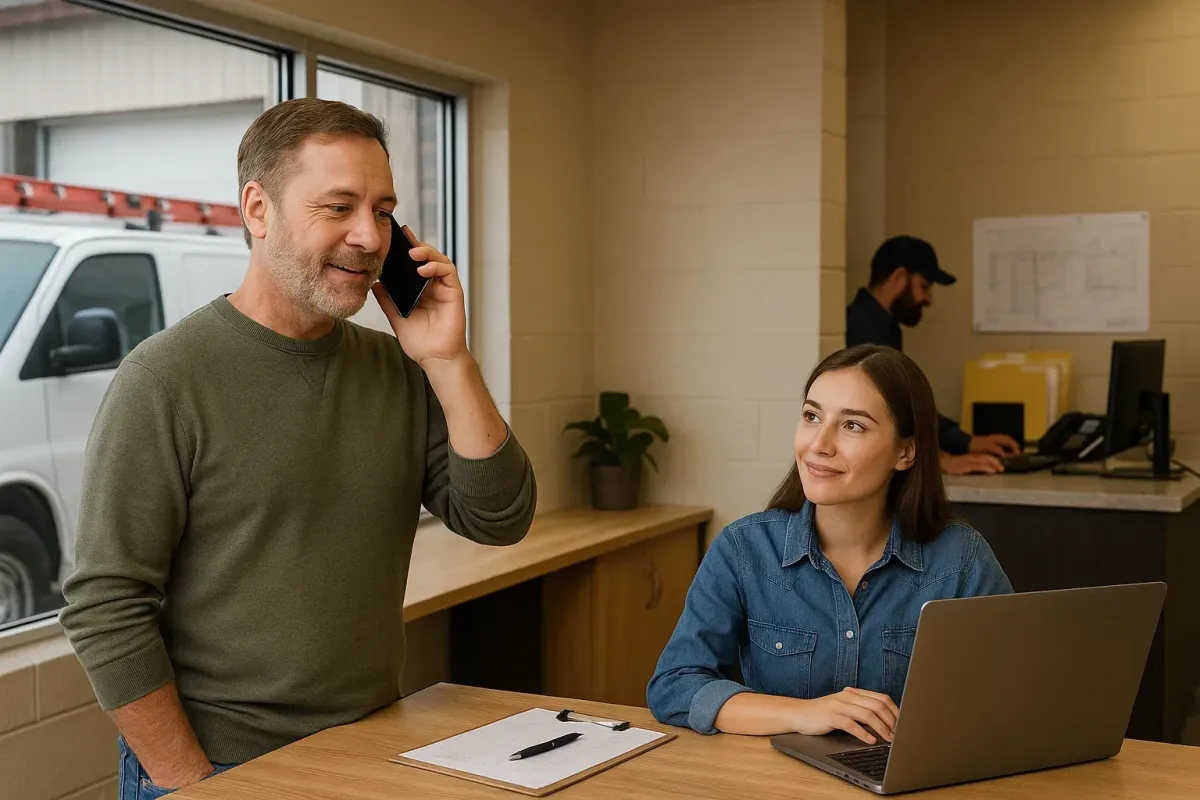 AI Receptionists for Roofers and Contractors in Canada: Estimate Requests and Follow-Up