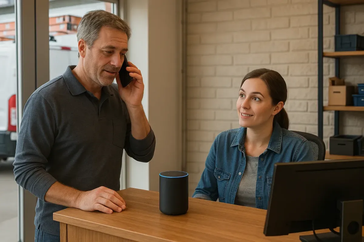 AI Receptionists for Plumbers in Canada: Calls, Emergencies, Booking, and Jobber