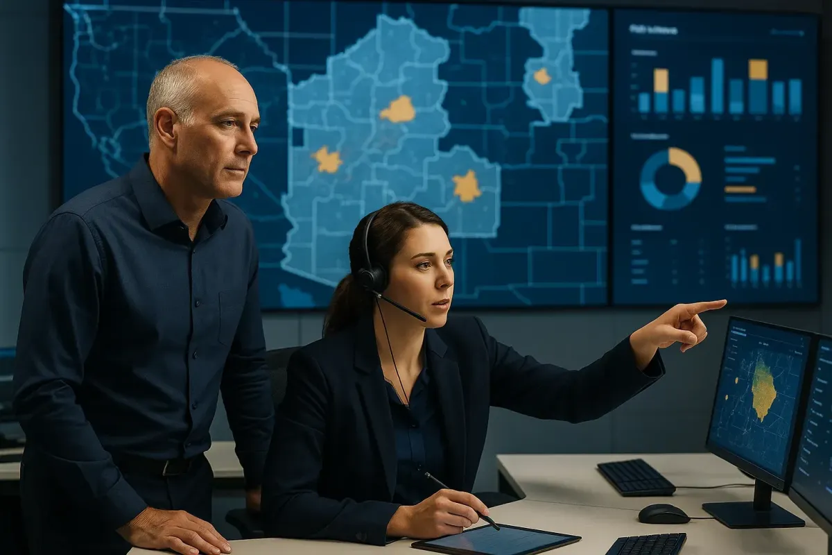 SLOs, Surge Analytics and Adaptive Escalation for Multisite Utility Voice AI