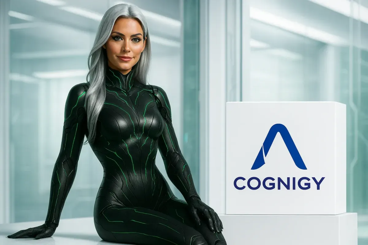 Sasha with Cognigy in a Peak Demand Voice AI system profile illustrating Enterprise conversational AI