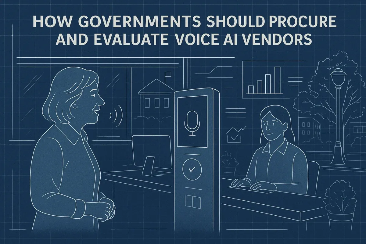 How Governments Should Procure and Evaluate Voice AI Vendors