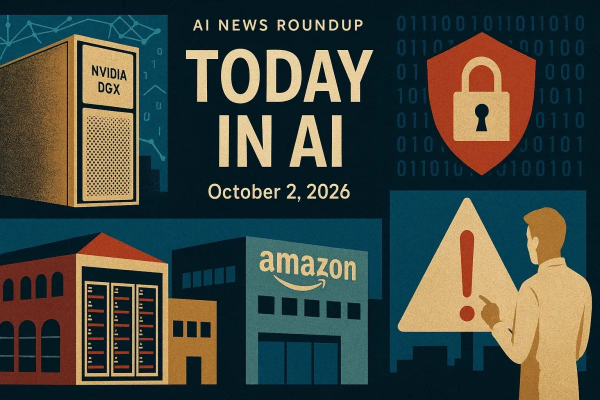 AI News Roundup for October 2, 2026: Today’s Biggest AI, Policy and Market Updates