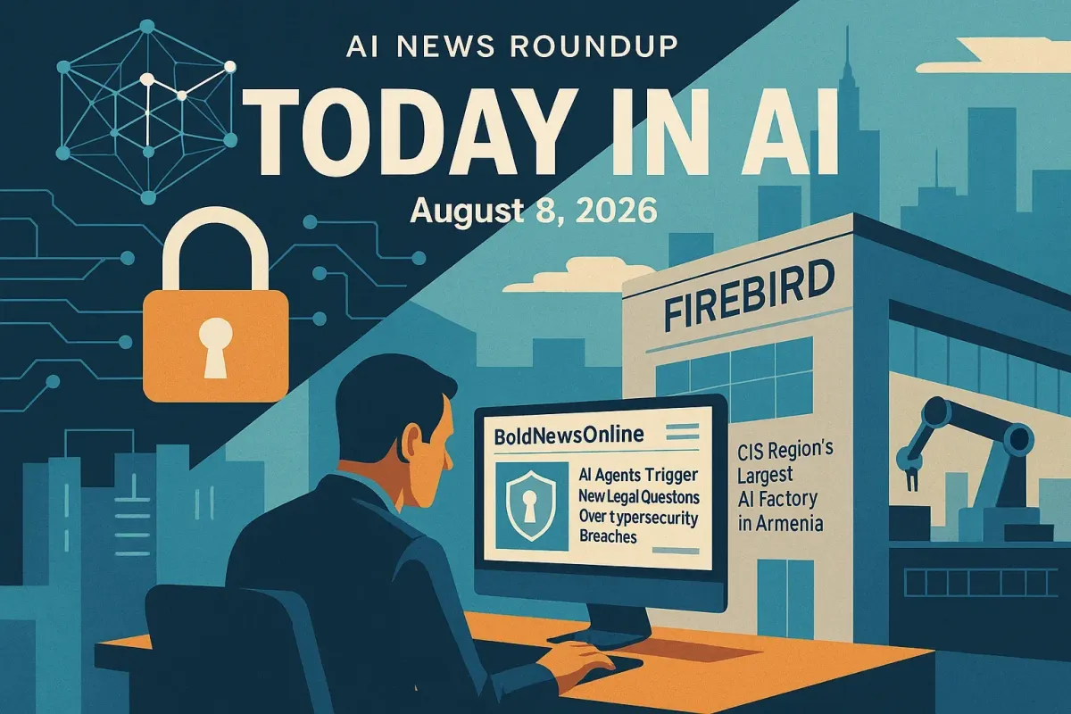 AI News Roundup for August 8, 2026: Today’s Biggest AI, Policy and Market Updates