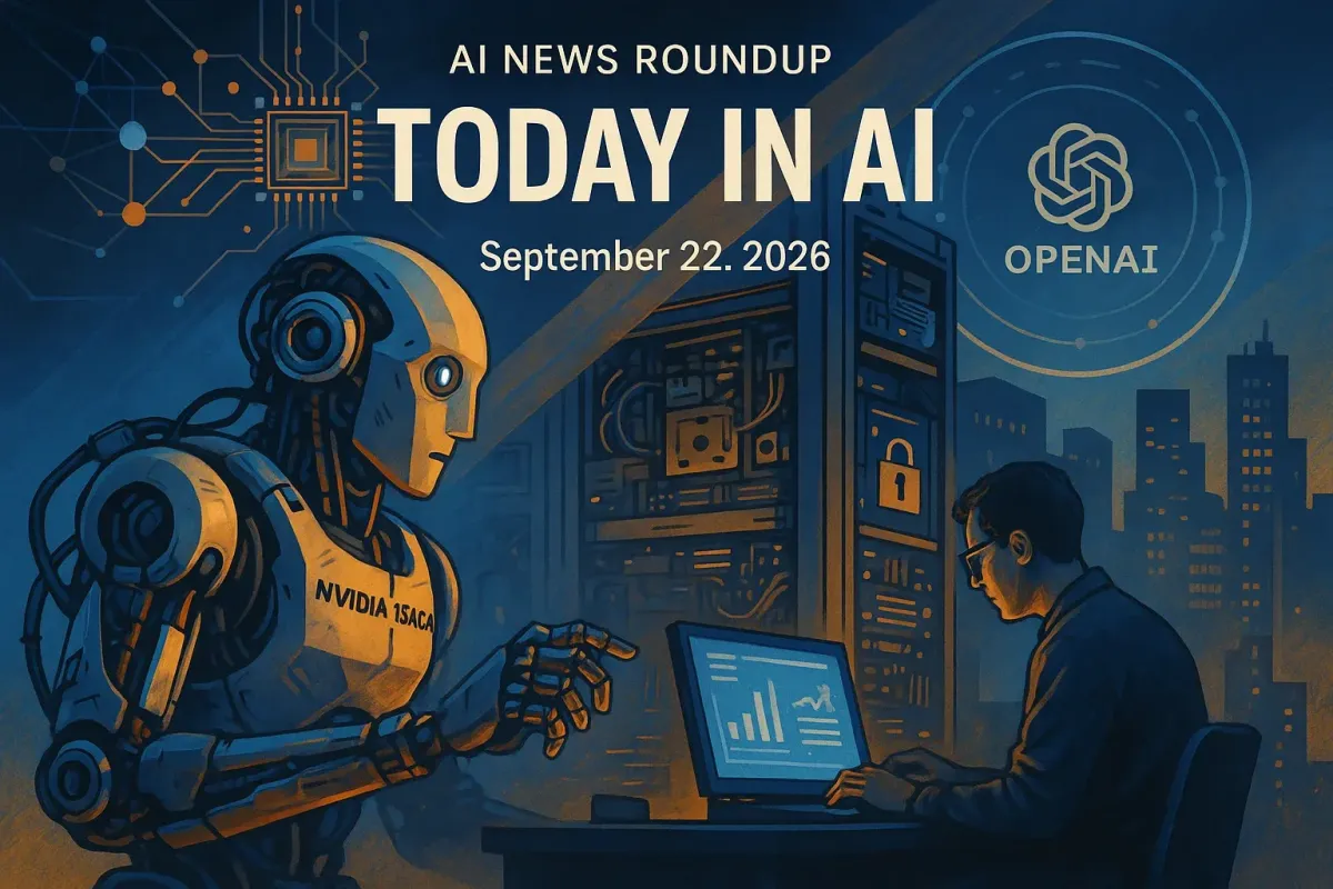 AI News Brief for September 22, 2026: NVIDIA Isaac ROS 5.0 Advances Agentic, Open Source Robotics Development