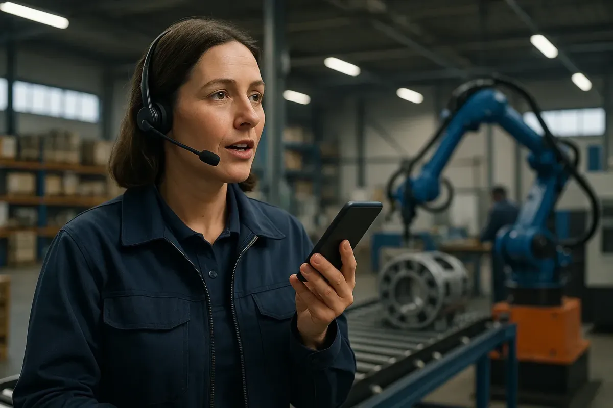 Runtime Orchestration Patterns for LLM Agents in Manufacturing Voice AI