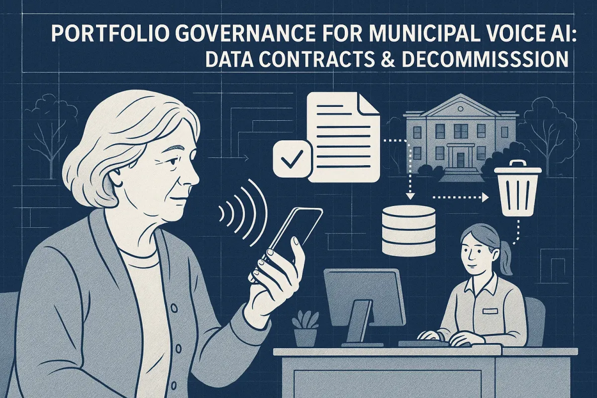 Portfolio Governance for Municipal Voice AI: Data Contracts & Decommission