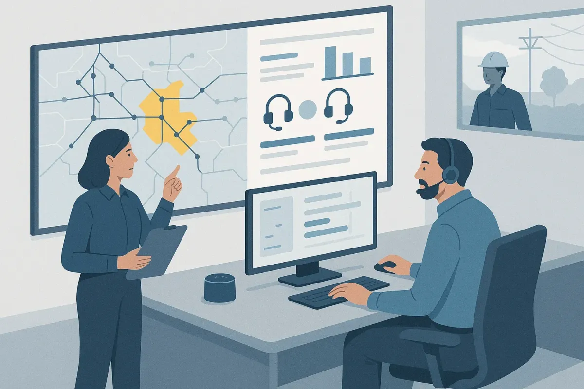 Portfolio Governance for Predictive, Cross-Channel Utilities Voice AI