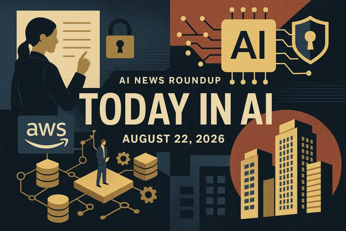 AI News Roundup for August 22, 2026: Today’s Biggest AI, Policy and Market Updates