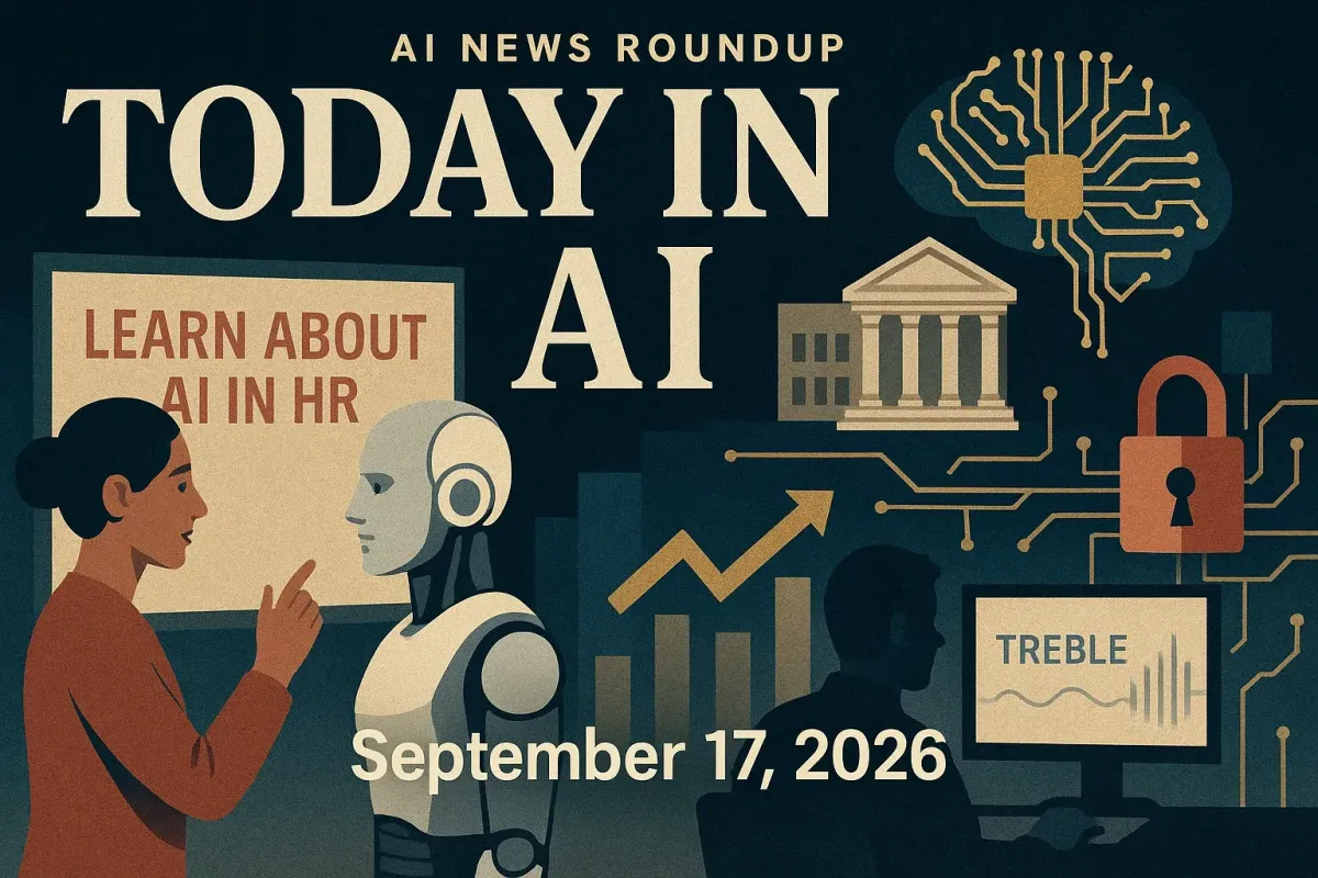 AI News Roundup for September 17, 2026: Today’s Biggest AI, Policy and Market Updates