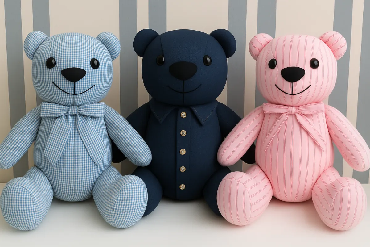 a woman in a red dress sitting next to a pile of presents