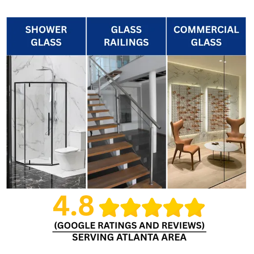 Shower glass installation Atlanta