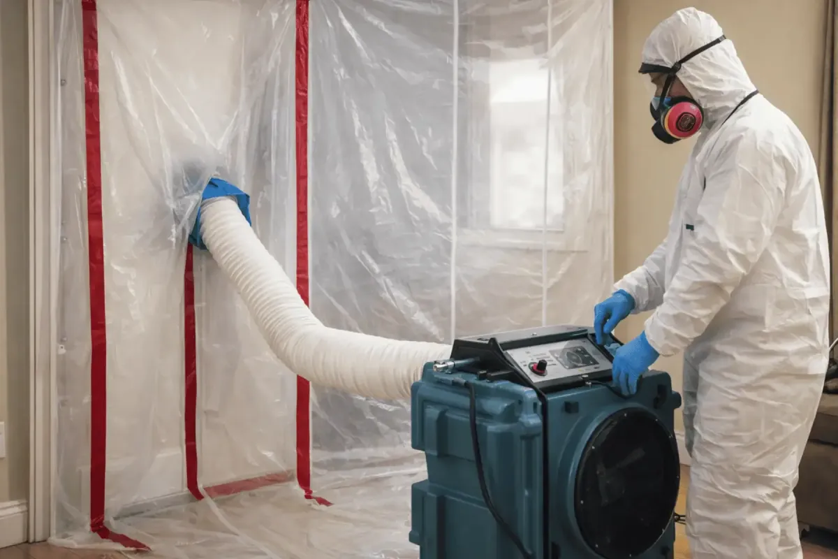 proper containment and air flow