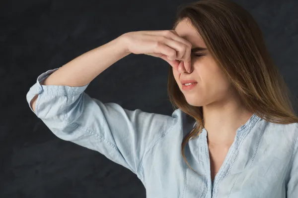 Inspection of mold in apartment before professional mold remediation