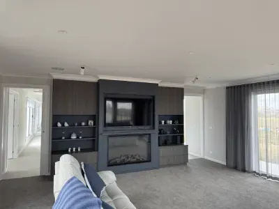 Interior House Painter Fireplace Canberra