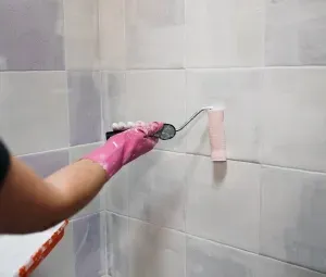 Bathroom Tile Painting & Resurfacing