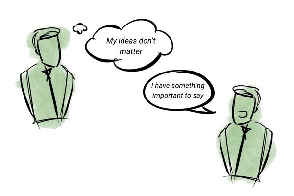 From quiet in meetings to confident contribution