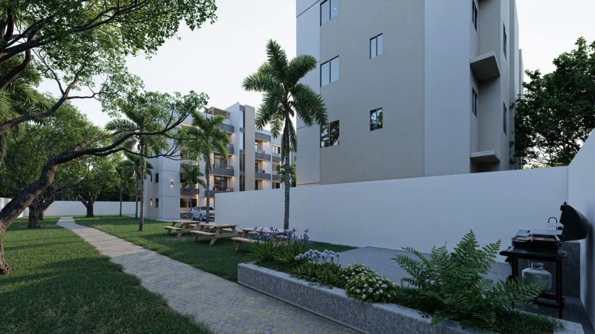 a large building with a sign on the side of it