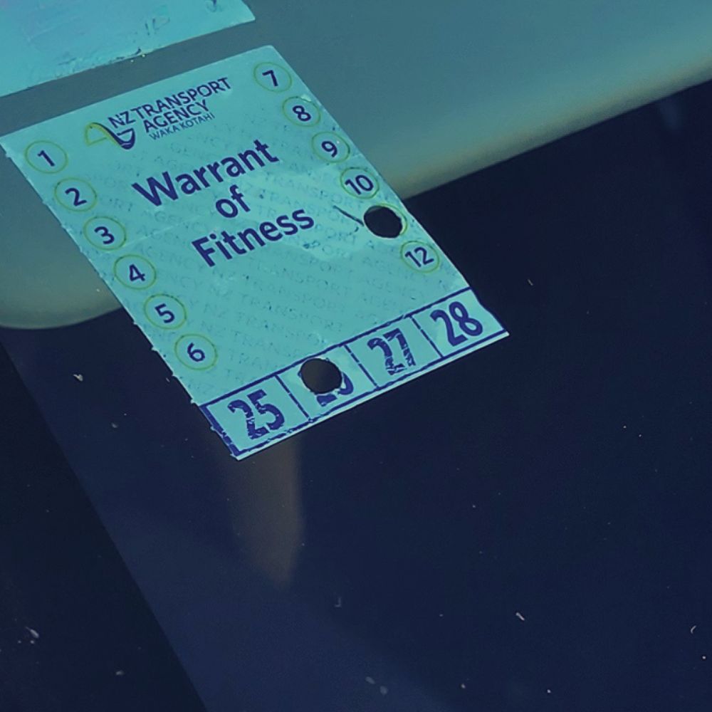 Warrant of Fitness in Napier