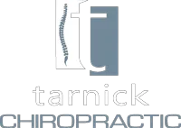 Tarnick Chiropractic White Logo